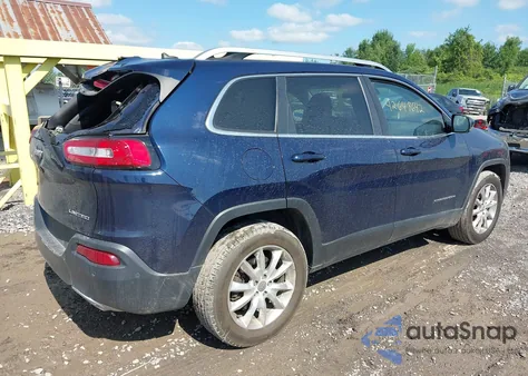 2015 Jeep Cherokee Limited z USA, uszkodzony, nr VIN 1C4PJMDS5FW598171